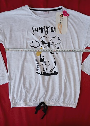 Uzun Kollu Şortlu Pamuklu Kadın Pijama Takımı - Görsel 5