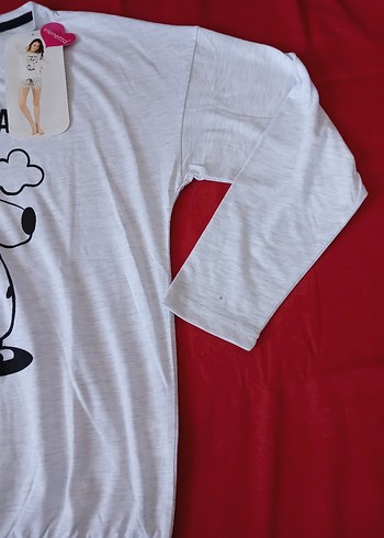 Uzun Kollu Şortlu Pamuklu Kadın Pijama Takımı - Görsel 4