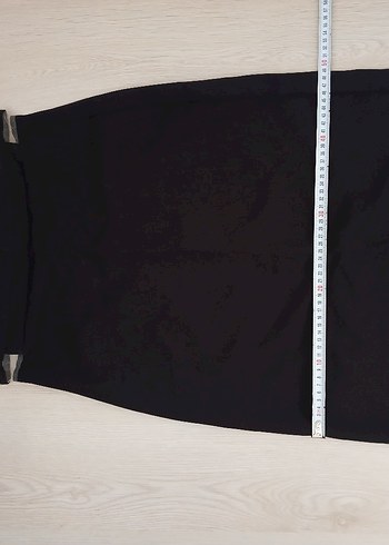 Uzun Siyah Kadın Abiye Elbise - Görsel 10