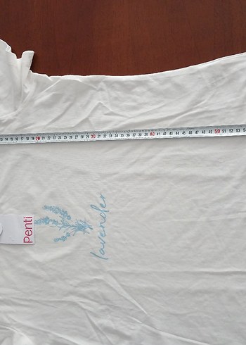 Beyaz Kadın Kısa Kollu Baskılı Tişört - Görsel 4