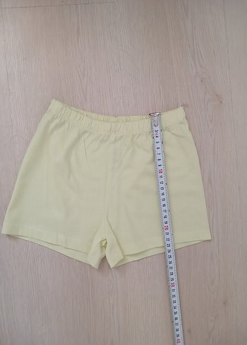 Sarı Kız Çocuk Kısa Kollu  Takım - Görsel 7