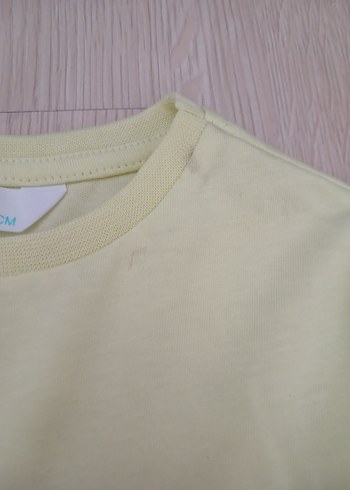 Sarı Kız Çocuk Kısa Kollu  Takım - Görsel 5