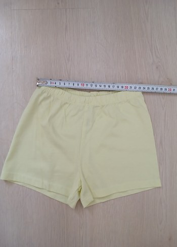 Sarı Kız Çocuk Kısa Kollu  Takım - Görsel 6