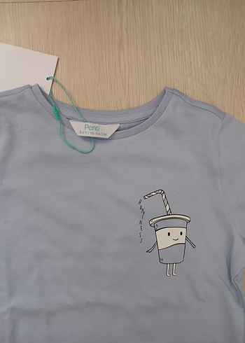 Mavi Baskılı Erkek Çocuk  Pijama Takımı - Görsel 2