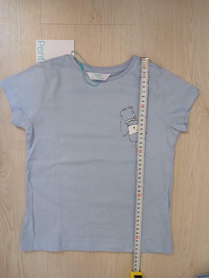 Mavi Baskılı Erkek Çocuk  Pijama Takımı - Görsel 4