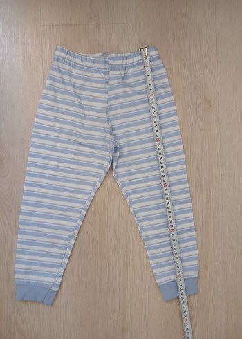 Mavi Çizgili Erkek Çocuk Pijama Takımı - Görsel 6