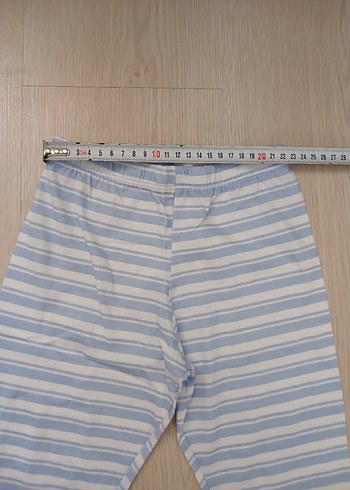 Mavi Çizgili Erkek Çocuk Pijama Takımı - Görsel 5