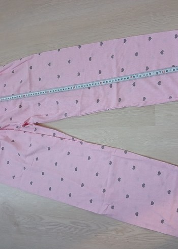 Pembe  Kısa Kollu Rahat Pijama Takımı - Görsel 6