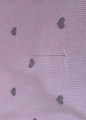 Pembe  Kısa Kollu Rahat Pijama Takımı - Görsel 8