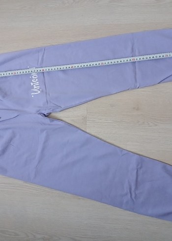 Kız Çocuk Beyaz Unicorn Baskılı Takım - Görsel 7