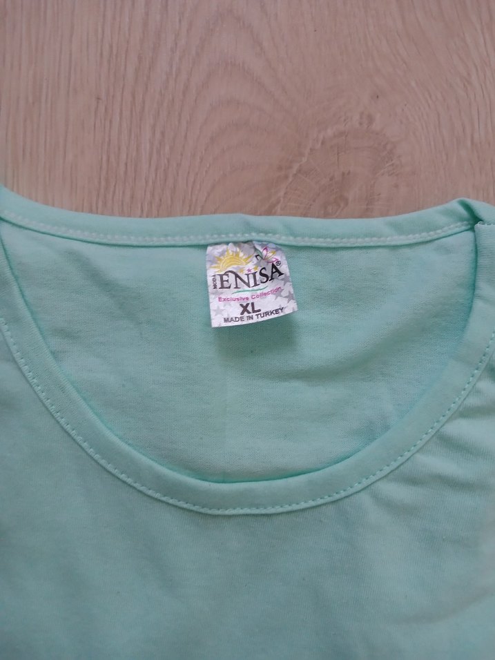 Yeşil Desenli Uzun Kollu Kadın Pijama Takımı - Görsel 2