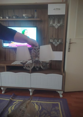 iki lambalı aplik avize - Görsel 5