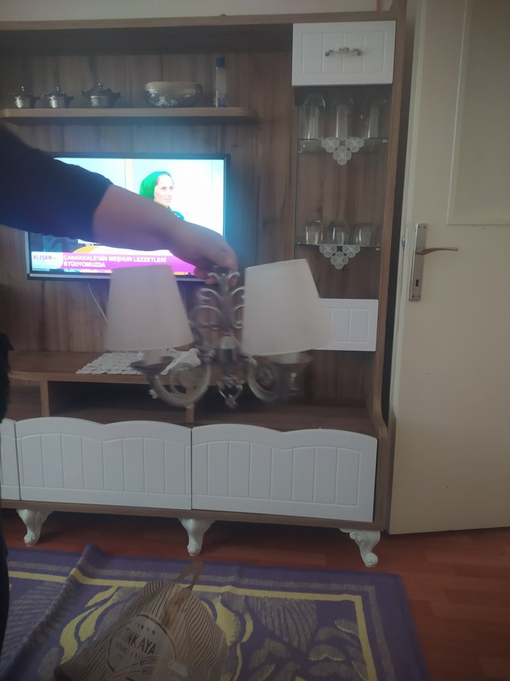 iki lambalı aplik avize - Görsel 5