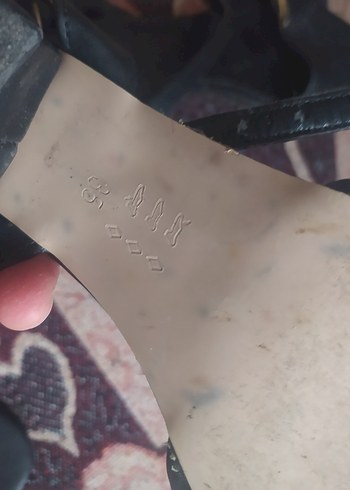 Kadın Siyah Tokalı Blok Topuklu Abiye Ayakkabı - Görsel 2