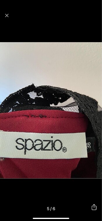 Spazio özel gün elbisesi - Görsel 5