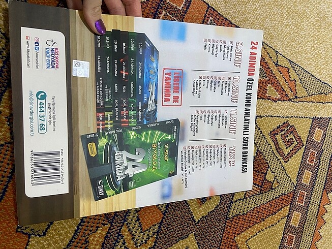  Beden Renk 24 adımda 10. Sınıf kitap