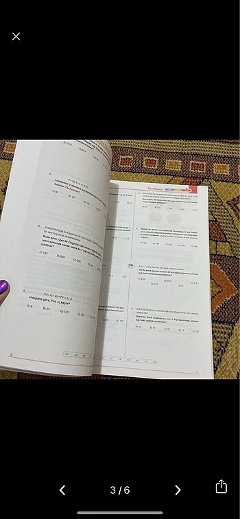  Beden Renk Eis yayınları matematik föyü