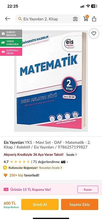 Eis yayınları matematik föyü