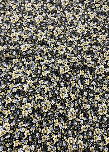 Çiçek Desenli Uzun Volanlı Bohem Etek - Görsel 4