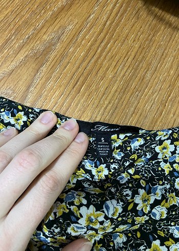 Çiçek Desenli Uzun Volanlı Bohem Etek - Görsel 3