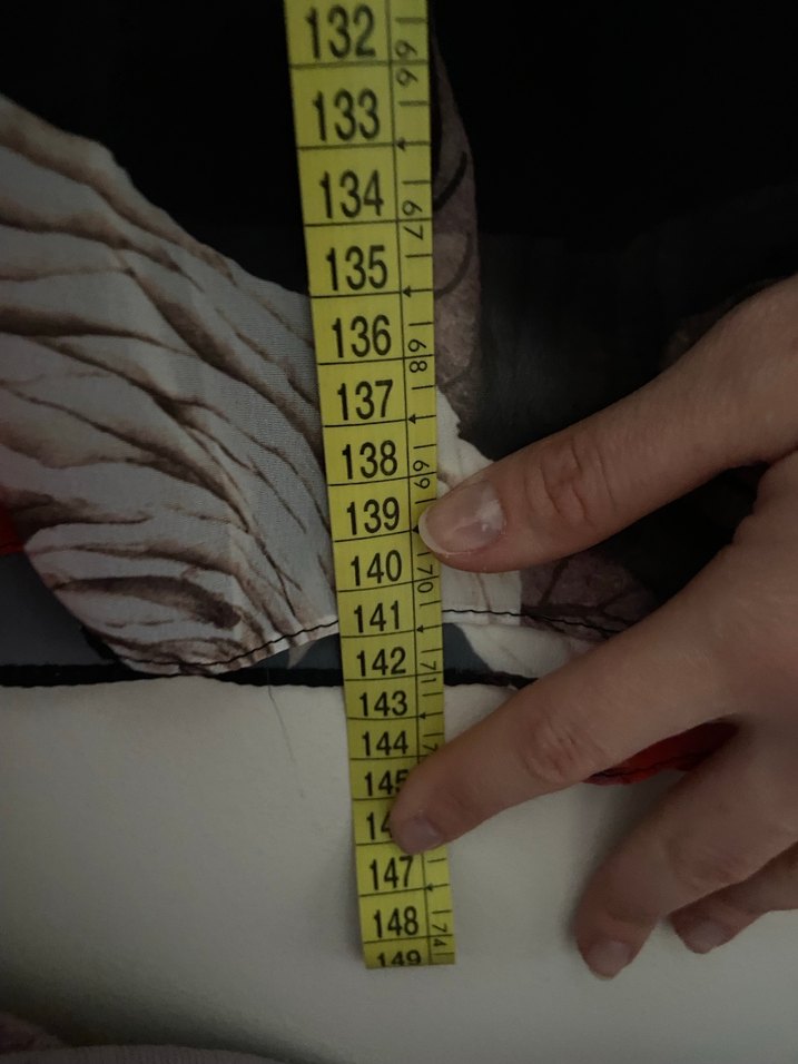 Çiçek Desenli Uzun Askılı Drapeli Elbise - Görsel 4