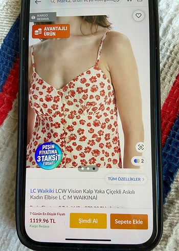 Çiçekli elbise - Görsel 4