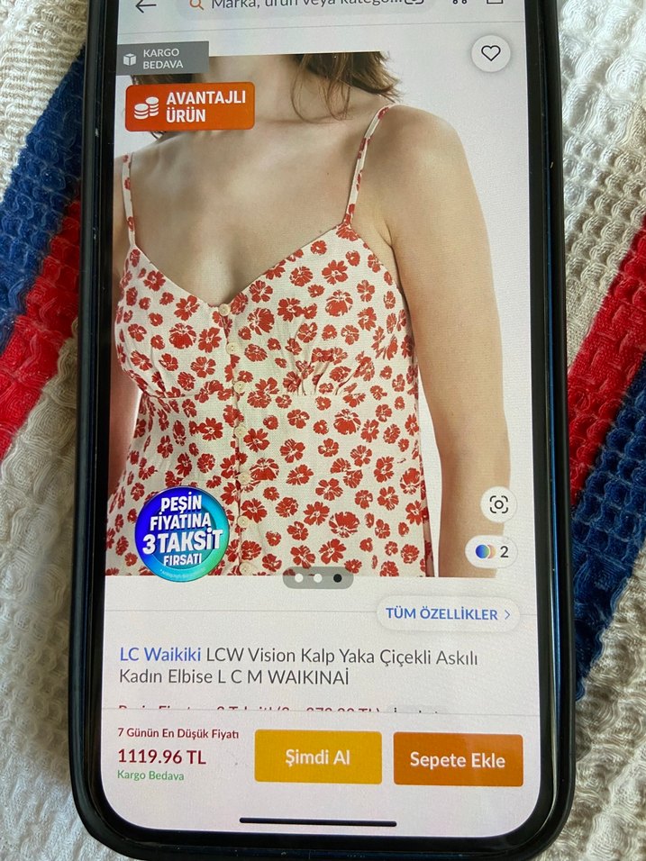 Çiçekli elbise - Görsel 4