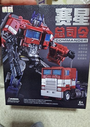  Commander transformers Figürü