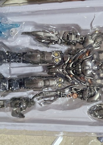  Beden Renk Gri Doombringers Megatron transformers Figürü