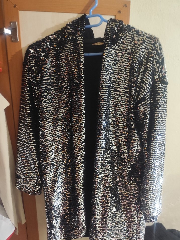 Parlak Gri Kadın Şal - Görsel 3