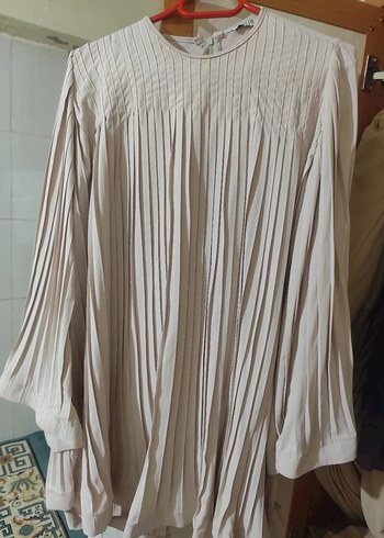 Drapeli Siyah Keten Kadın Şal - Görsel 3