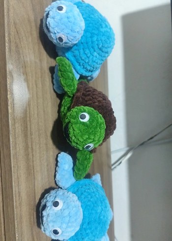 Renkli Peluş Kaplumbağa Oyuncakları - Görsel 2
