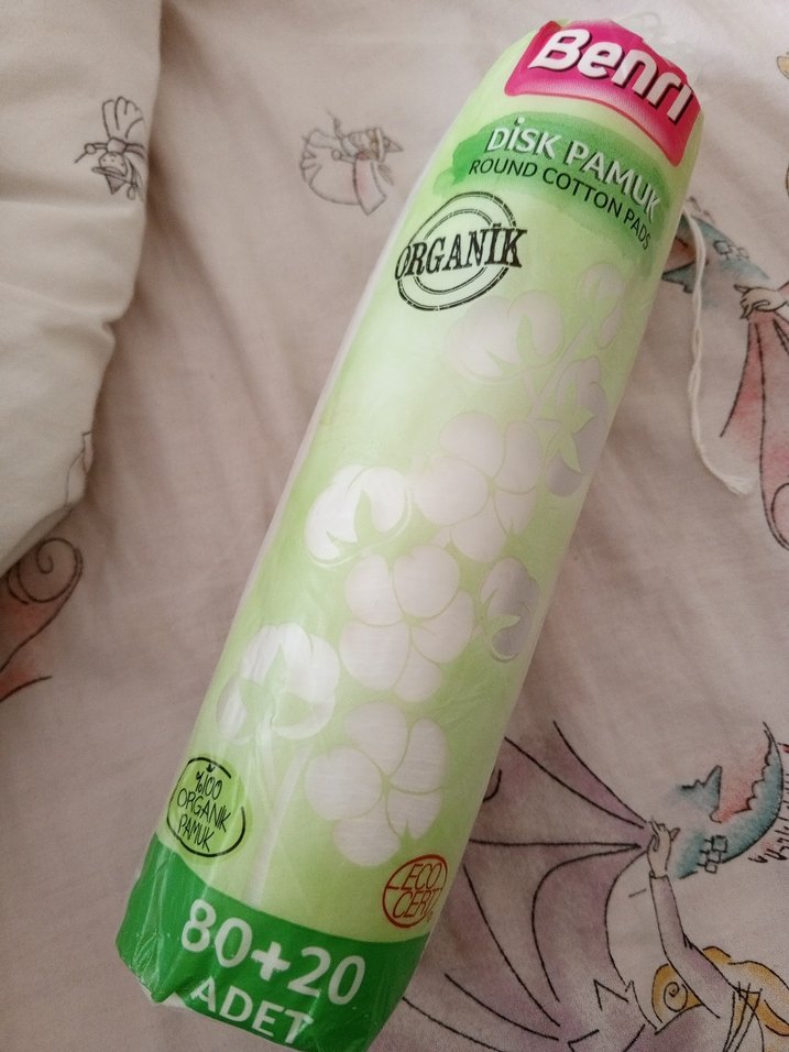 Benri Organik Yuvarlak Pamuk Disk 80+20 Adet - Görsel 2