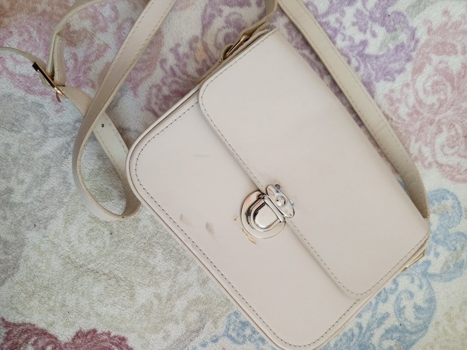 Beyaz Kadın Çanta - Görsel 2