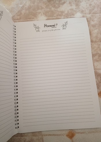 Khaki renkli homm defter - Görsel 2