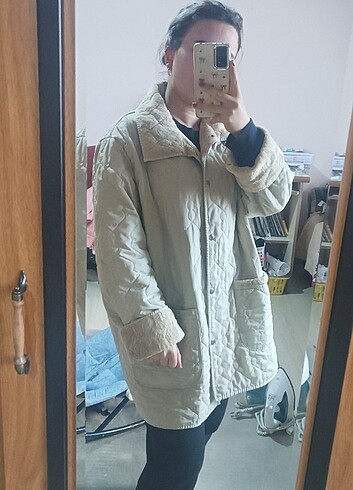 xl Beden ten rengi Renk Kapitone mont