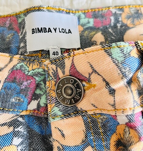 Bimba y lola stretch modern pantolon