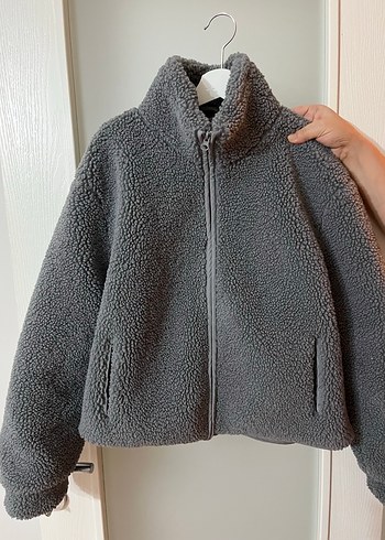 Stradivarius Peluş Mont - Görsel 6