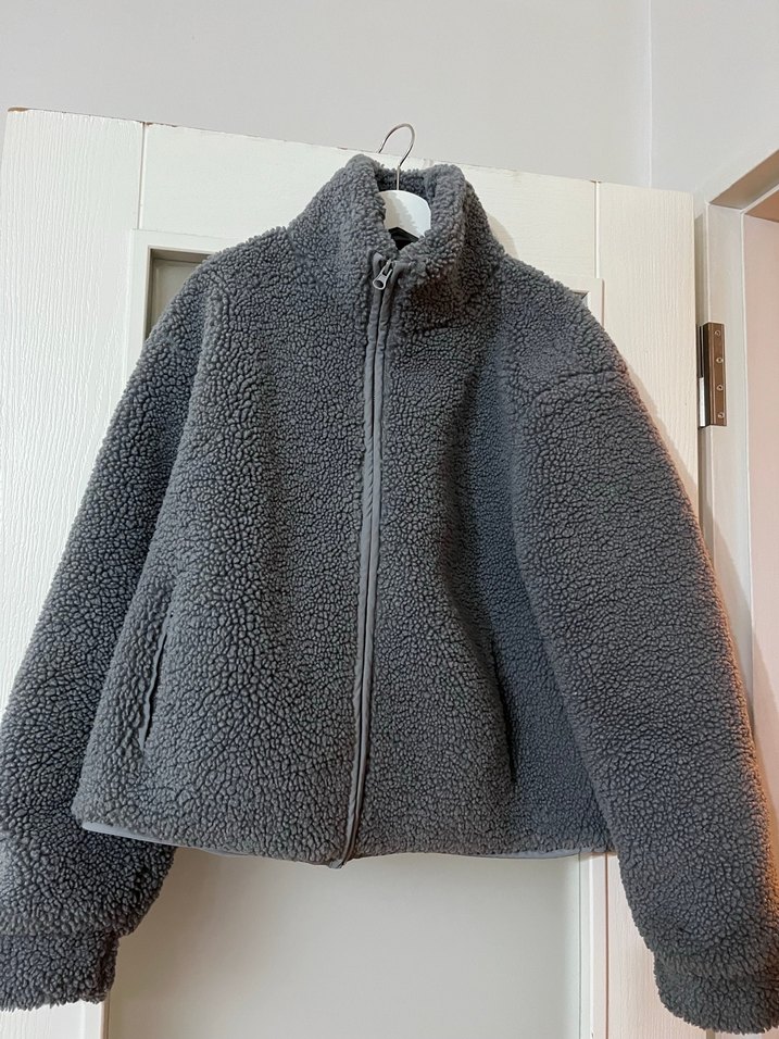 Stradivarius Peluş Mont - Görsel 5