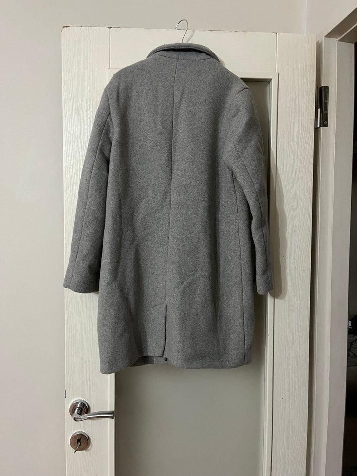 Bershka Gri Kaban - Görsel 2