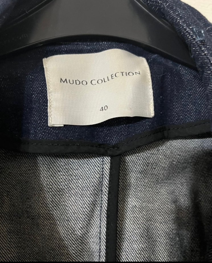 Lacivert Kadın Denim Midi Trençkot - Görsel 5