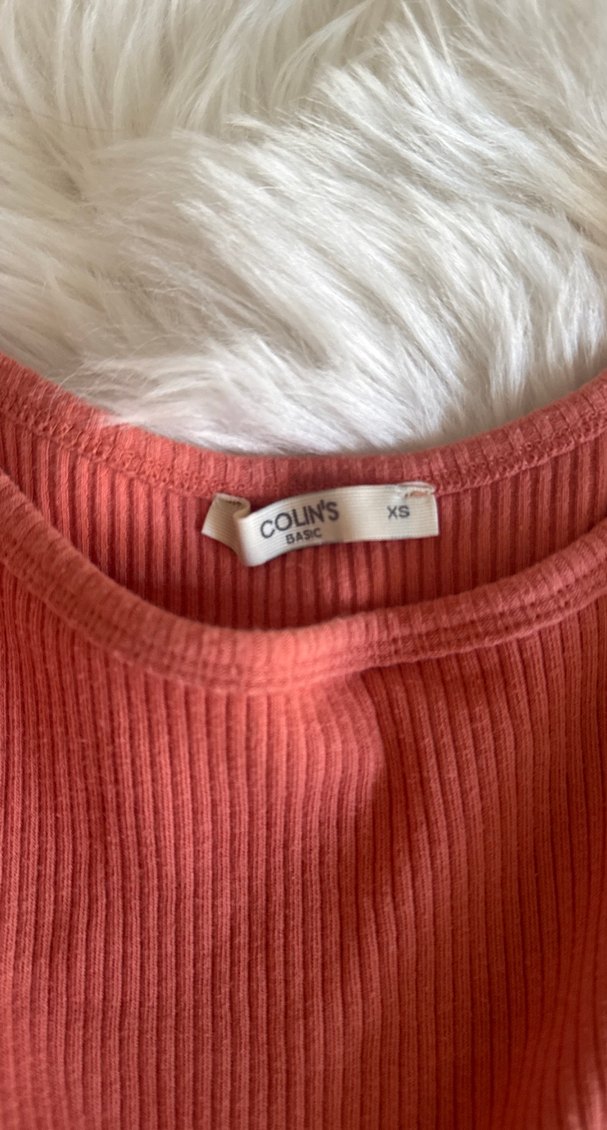 Kiremit Kadın V Yakalı Basic Atlet - Görsel 2