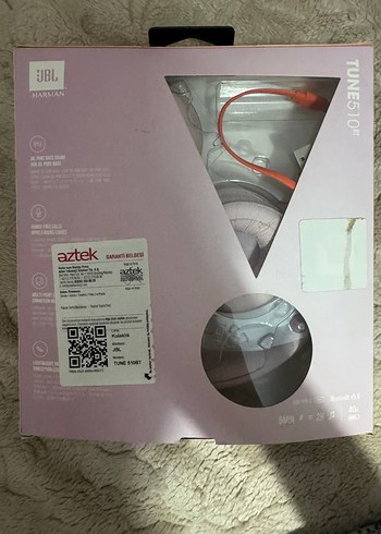 Pastel Pembe JBL Tune 510Bt Kulaklık - Görsel 3