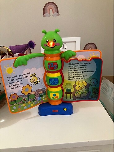 Fisher Price Eğitici Masalcı Tırtıl