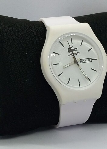 Lacoste Beyaz Silikon Kol Saati 