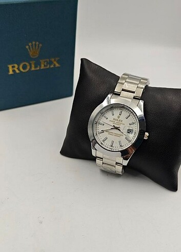 Rolex Gümüş Erkek Kol Saati 