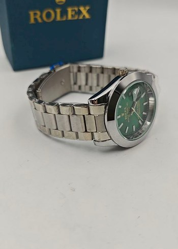  Beden Rolex Erkek Kol Saati Yeşil Kadran