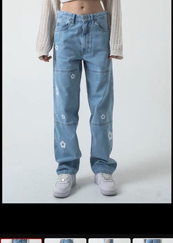 HAİHOLA DAİSY İCE BLUE DENIM PANTOLON