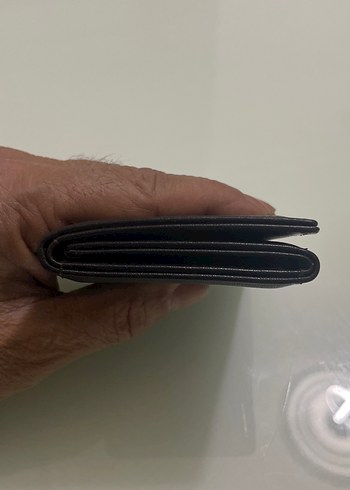 Koyu Kahverengi Minimalist Erkek Cüzdan - Görsel 8