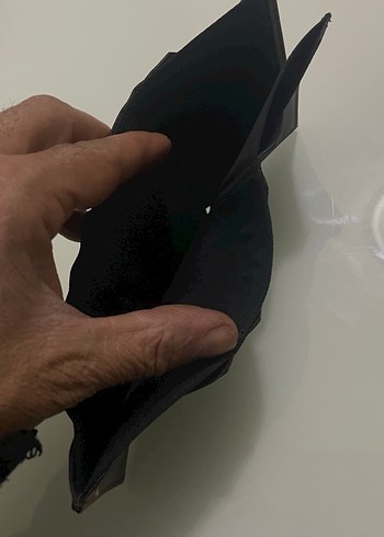 Koyu Kahverengi Minimalist Erkek Cüzdan - Görsel 4